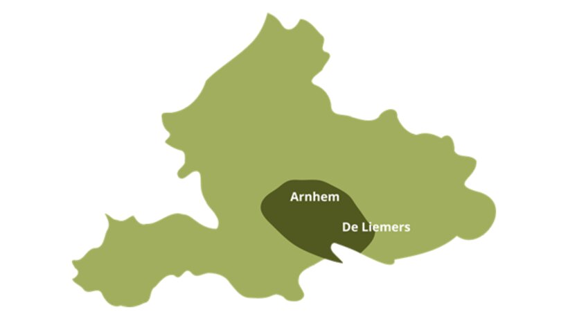 Kaart werkgebied Arnhem en de Liemers (2).png
